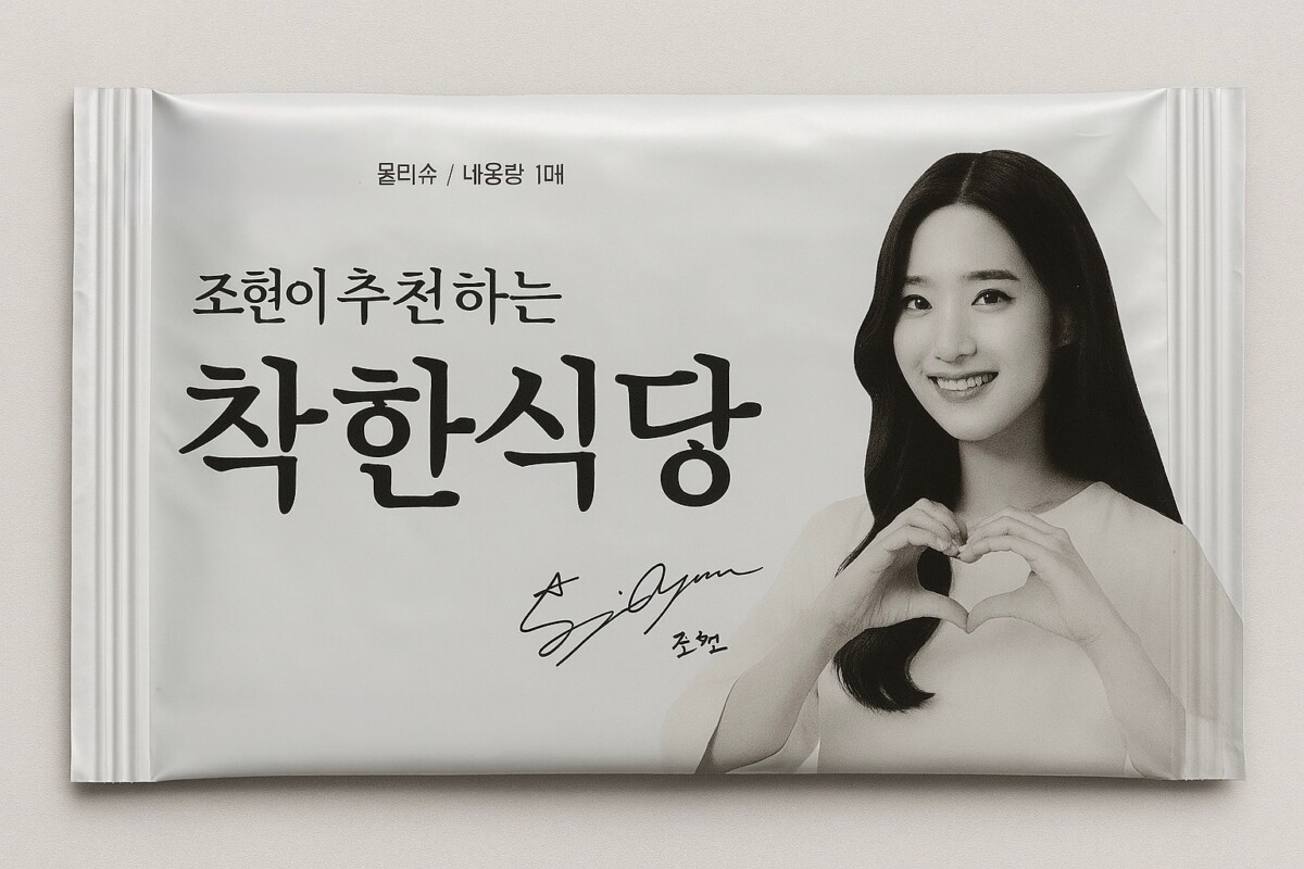 티슈 포장지