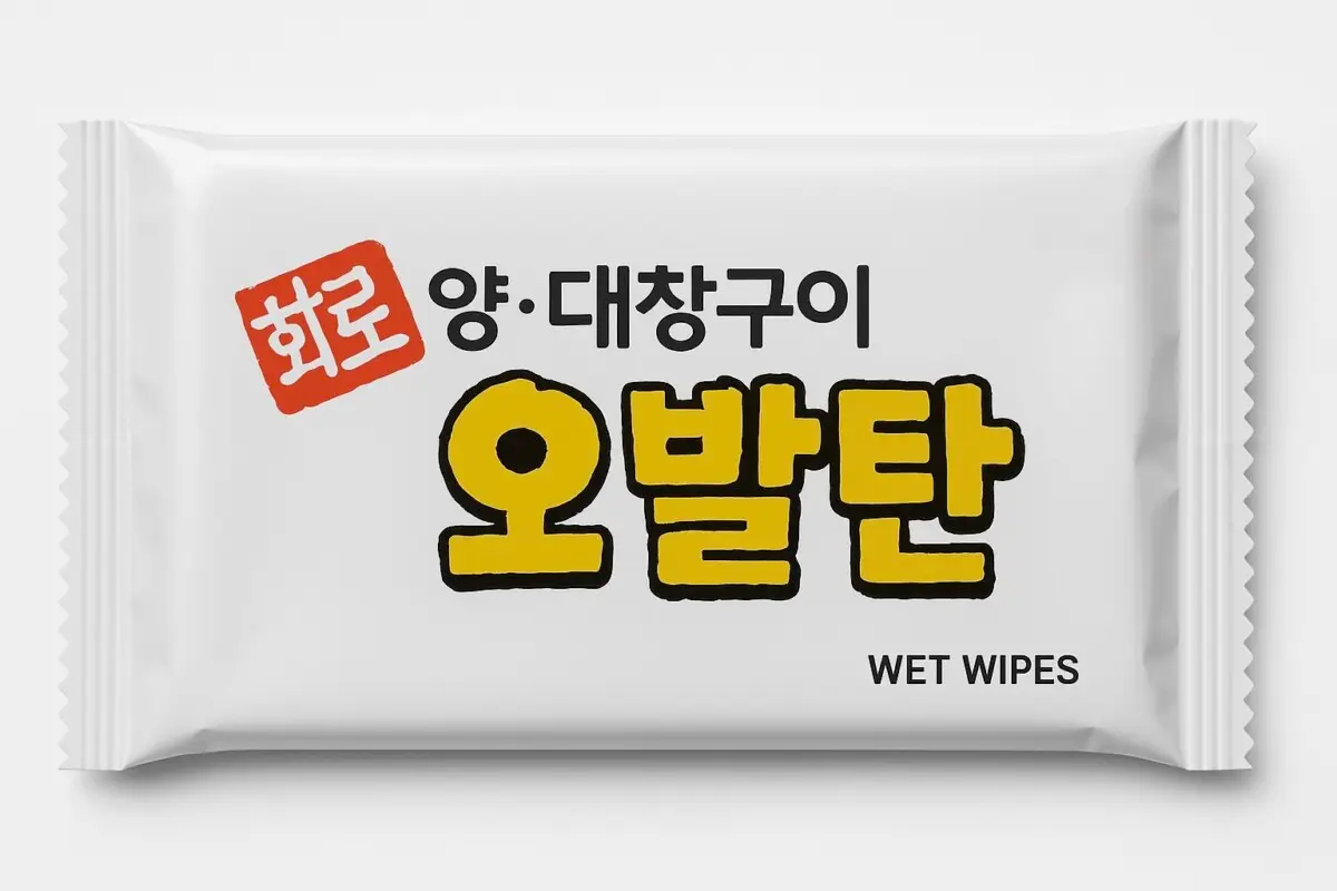 티슈 포장지